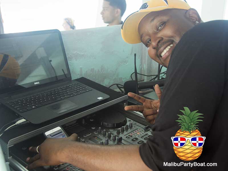 DJ Infinity performing live